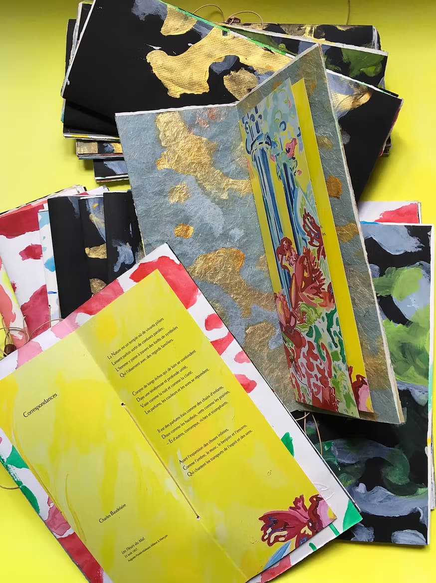 Livre d’artiste — Vivants Piliers - 3