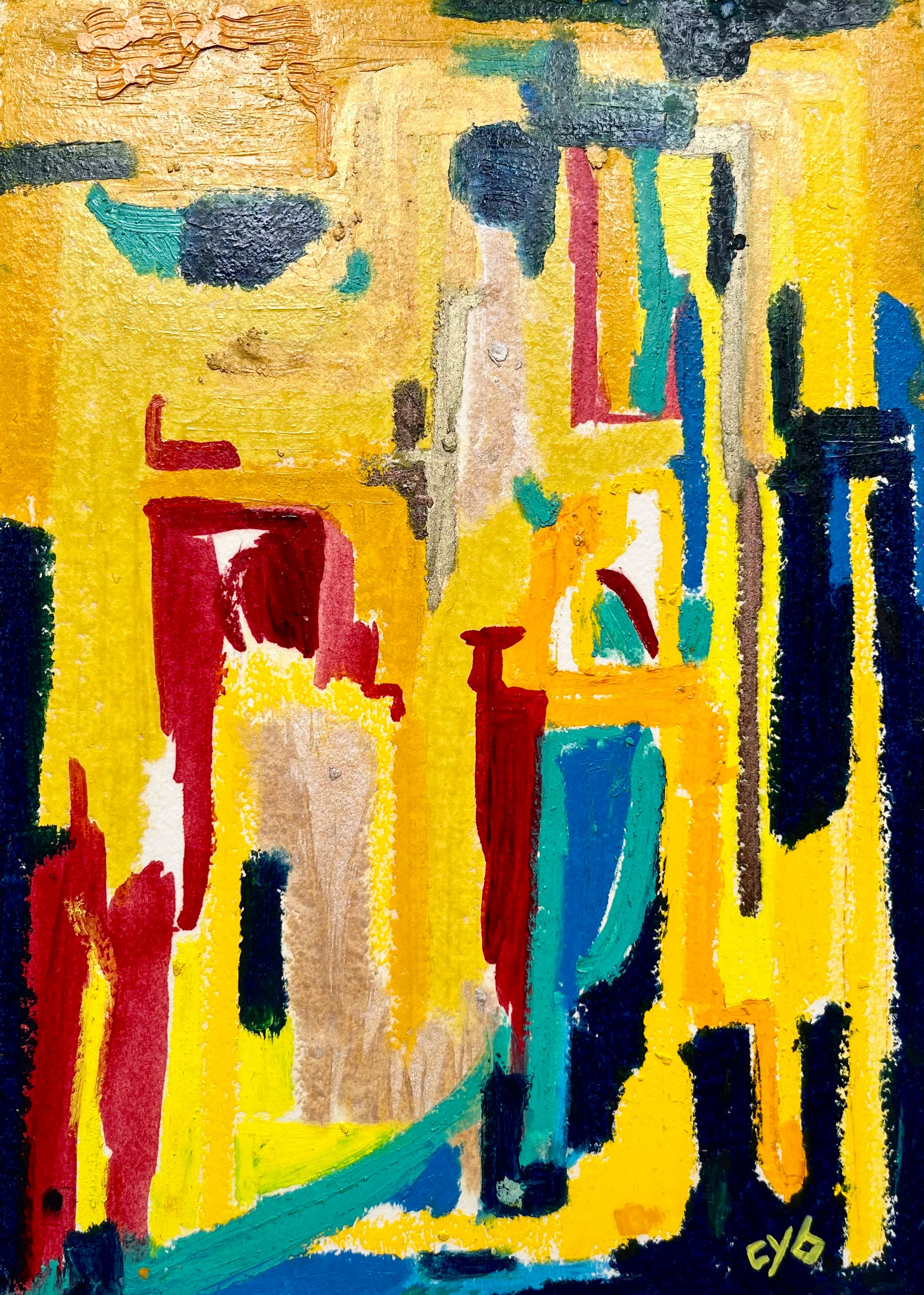 Le Charpentier, 1992, print by CYB