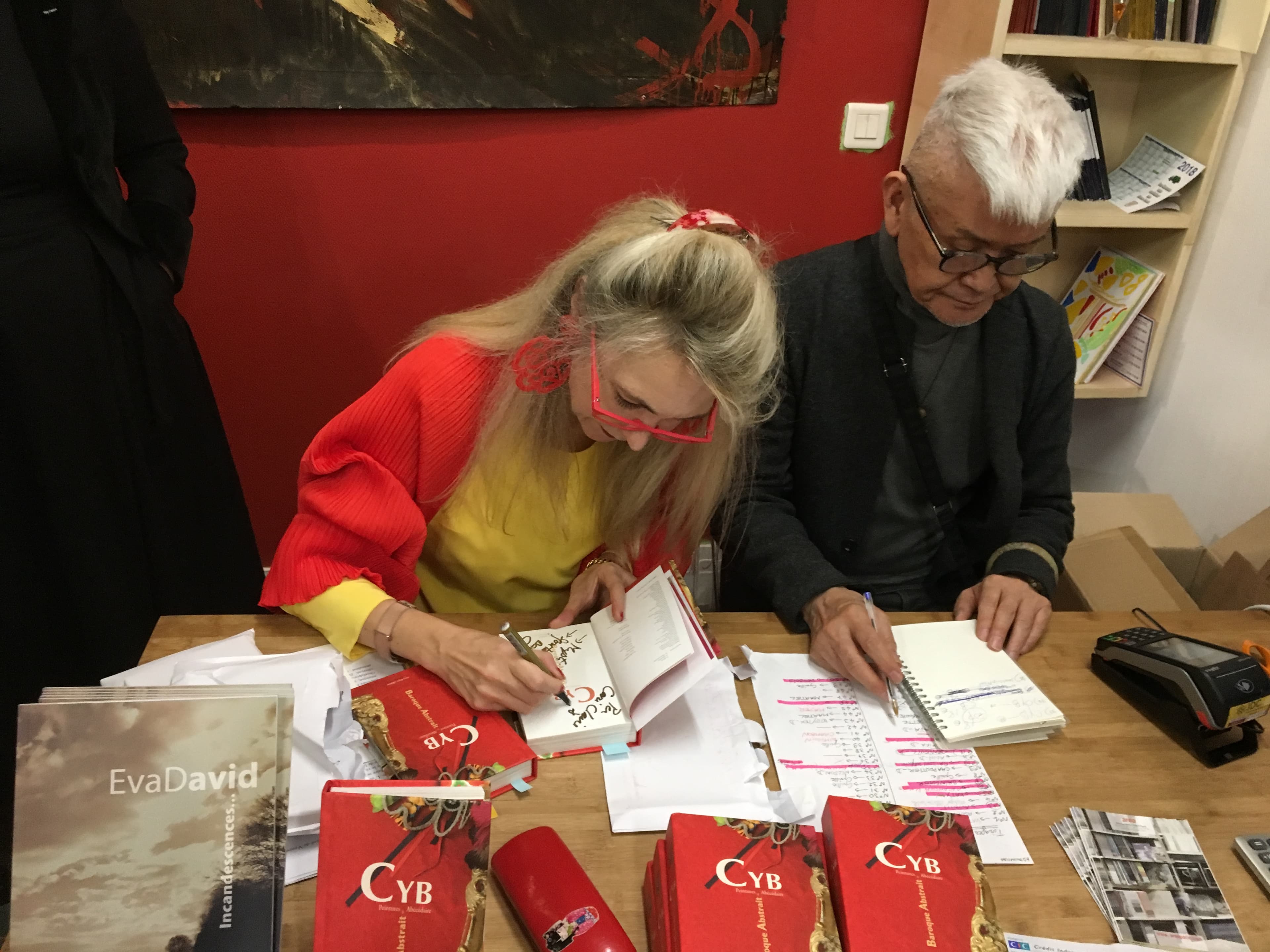 Séance de dédicaces