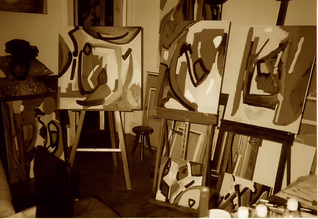 La pittura come esistenza — article about CYB