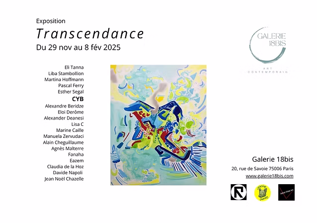 Transcendance — Galerie 18bis, exhibition by CYB at Parigi — photo 3