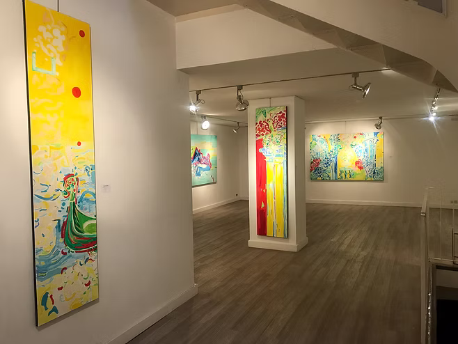 Vivants Piliers — Galerie Etienne de Causans, exhibition by CYB at Parigi — photo 3