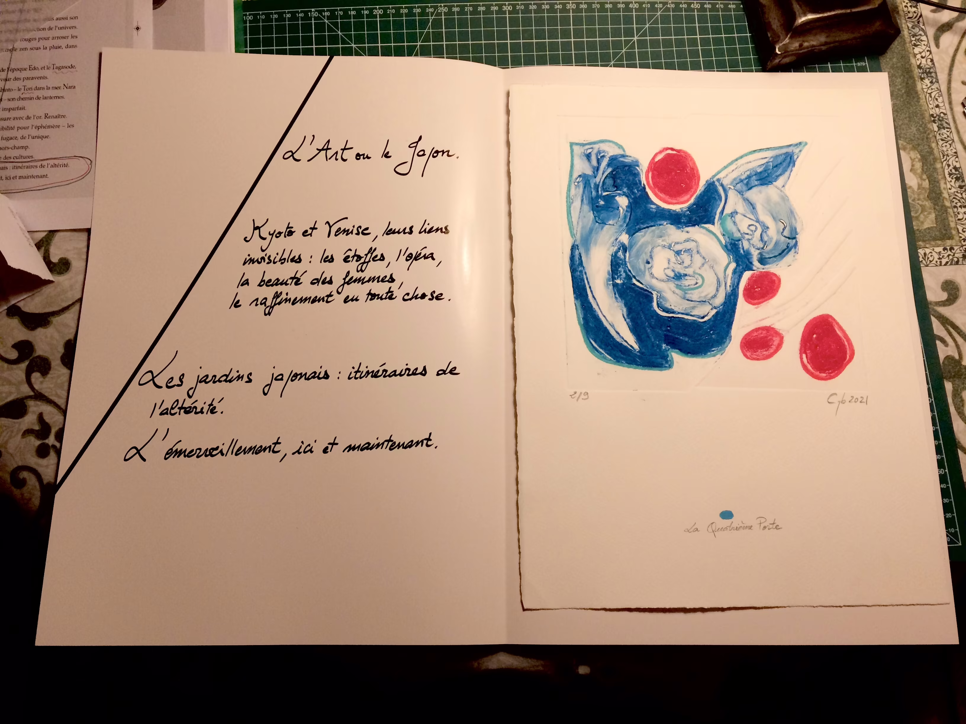 Huit Portes, book by CYB — page 1