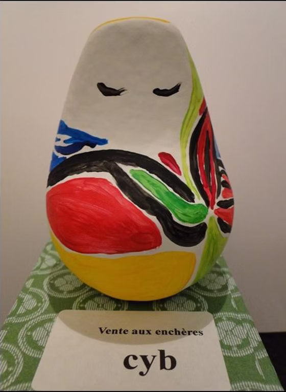 Okiagari Koboshi Project, exhibition by CYB at Enchère Paris / Chai de Bercy Exposition, Paris — photo 1