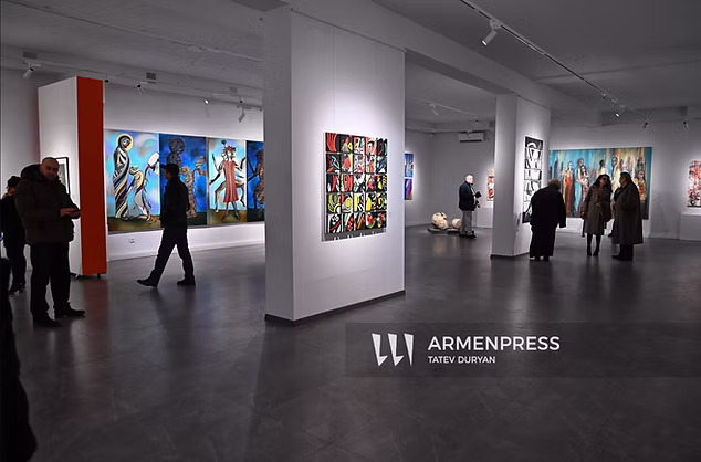 Salut Francophonie, exhibition by CYB at Modern Art Museum of Yerevan, Armenia — photo 4