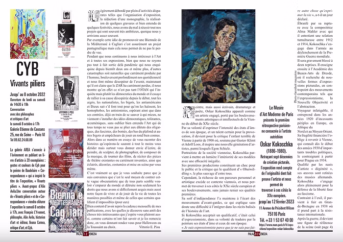 Press article about CYB, contemporary painter - 22