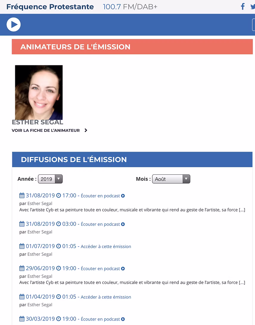 Press article about CYB, contemporary painter - 31