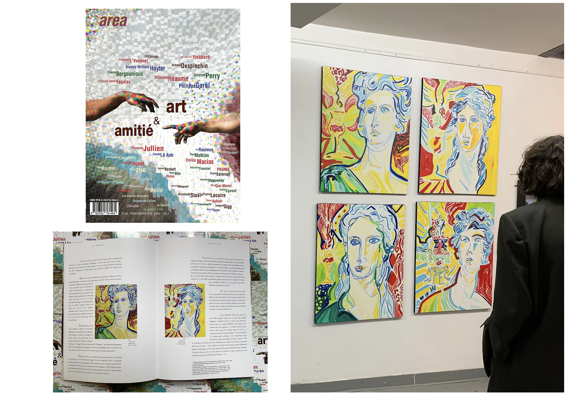 Press article about CYB, contemporary painter - 30