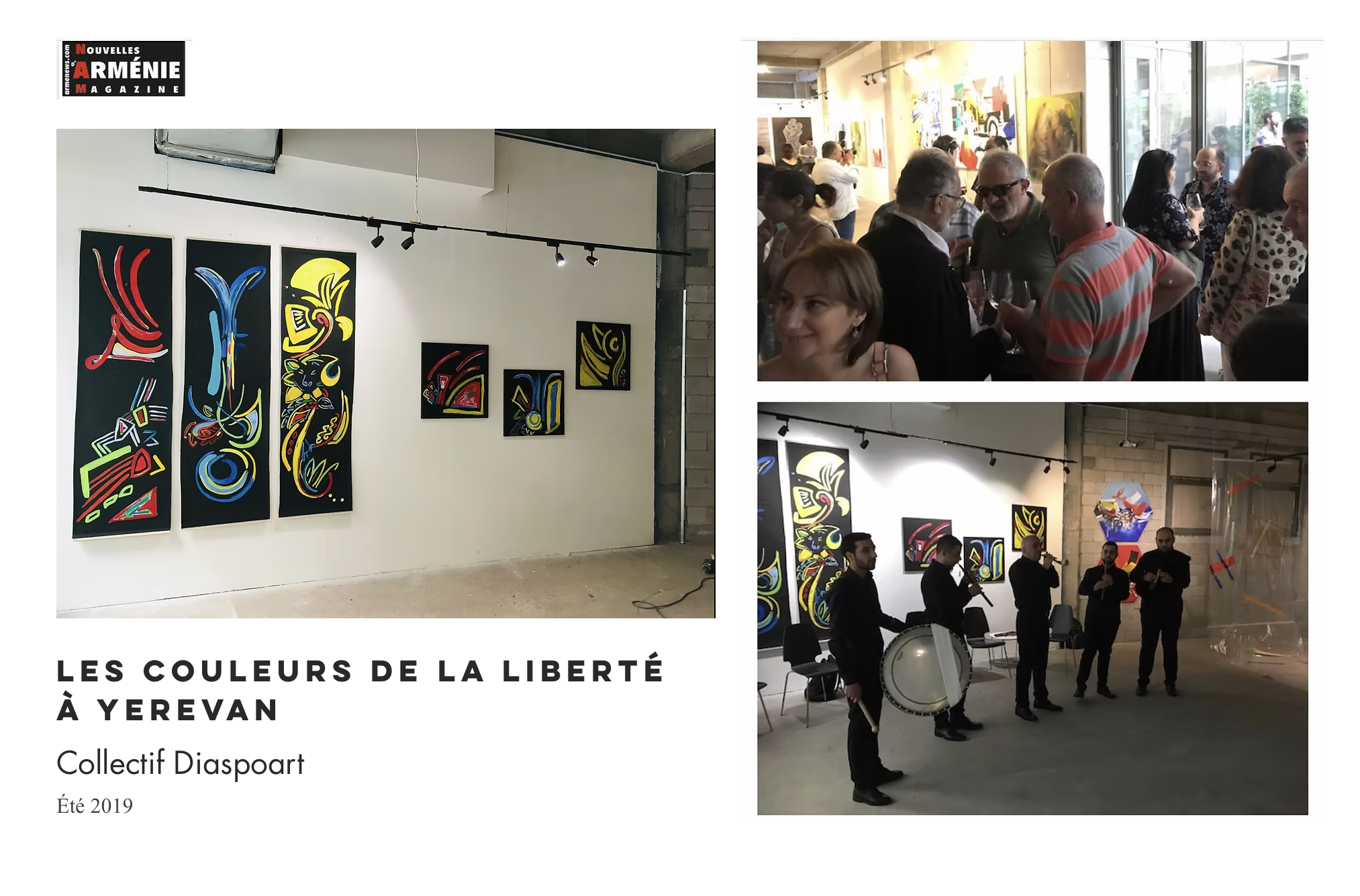 Press article about CYB, contemporary painter - 33