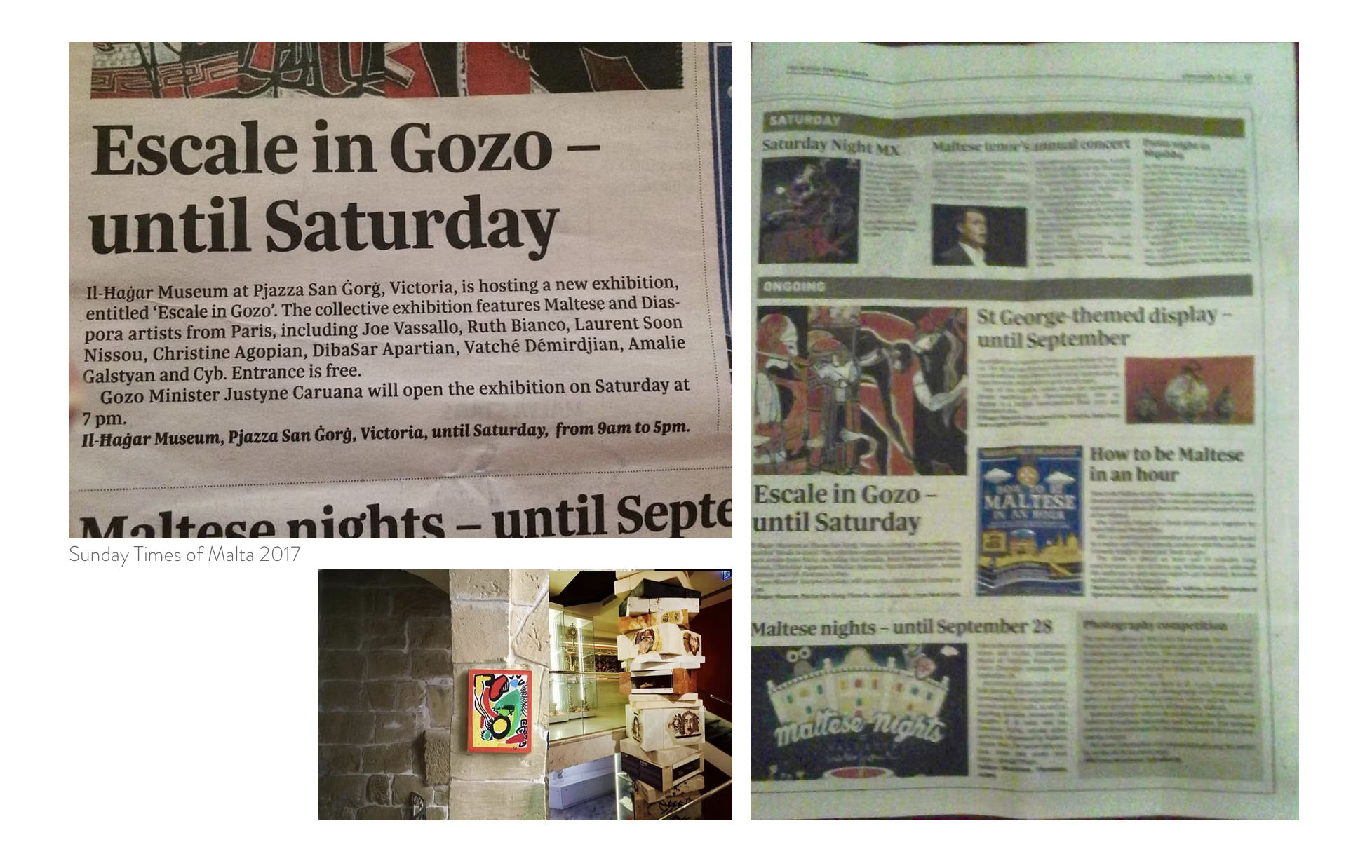 Press article about CYB, contemporary painter - 43